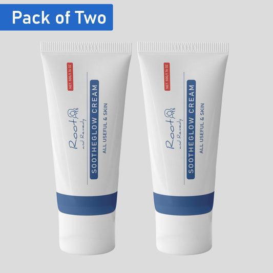 Root and Remedy Sootheglow Cream 100 gm Pack of 2