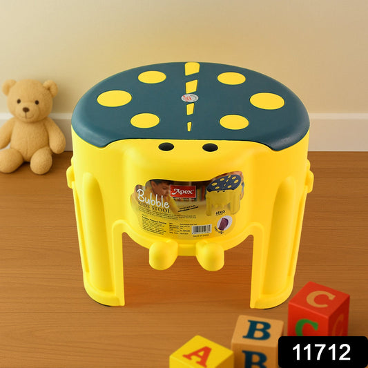 Apex Bubble Kids Stool Durable Plastic Step Stool For Kids (1 Pc)